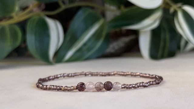 Bracelet | Quartz Fraise - Éléments 1