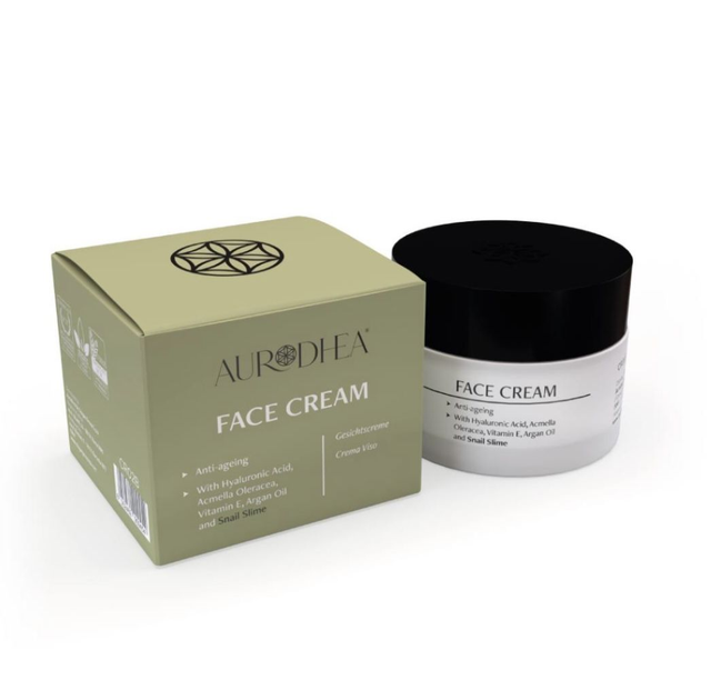 Anti-Age Gesichtscreme mit Schneckenschleim - 50ml