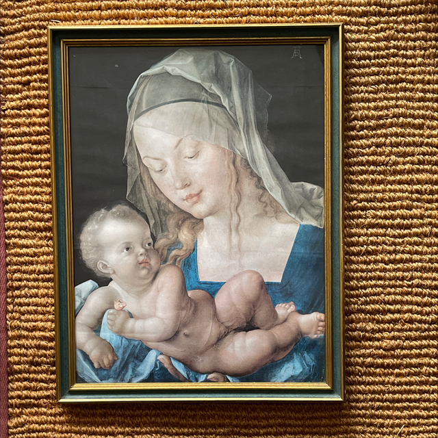 Madonna mit Kind  A. Dürer