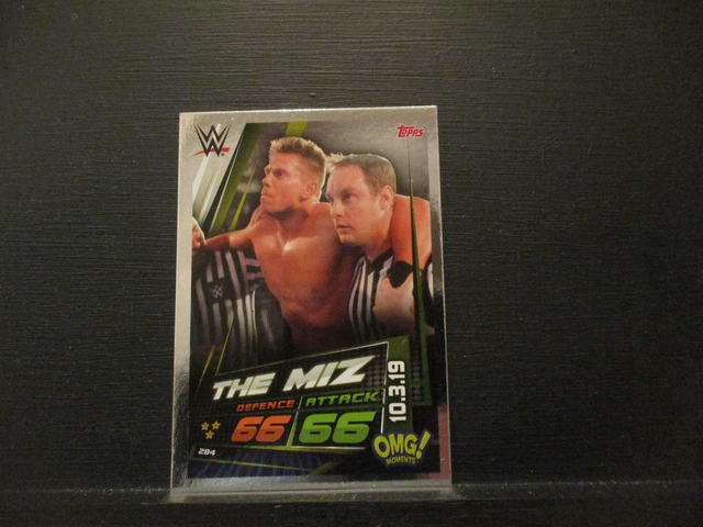The Miz - OMG! Moments Slam Attax Universe Original Trading Card #284