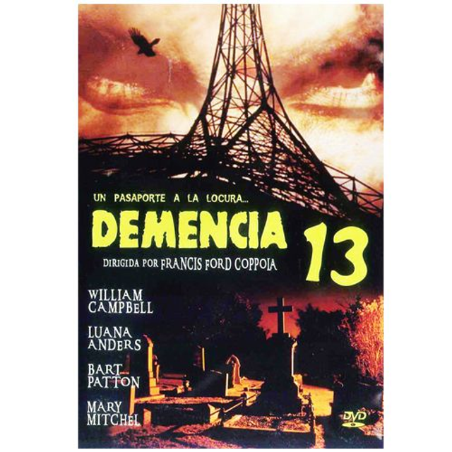 Un Pasaporte A la Locura DEMENCIA 13 [DVD] Seminuevo