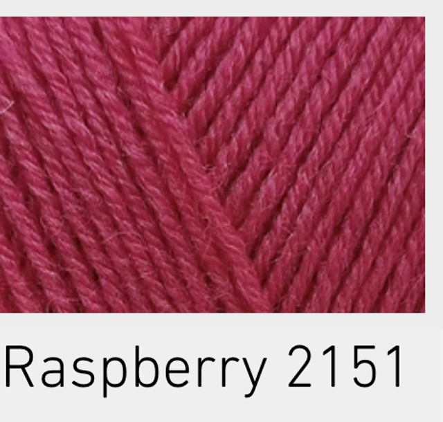 Truly Wool Rich Raspberry 2151