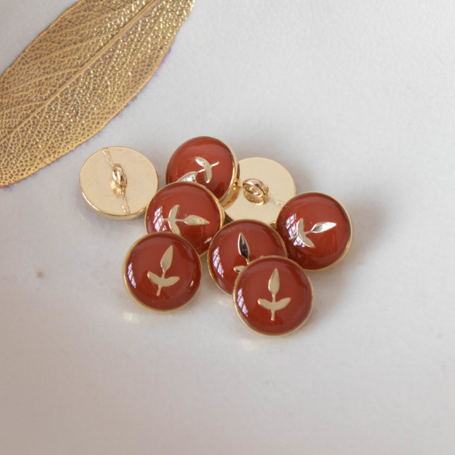 Feuillette 12mm Caramel - Lise Tailor