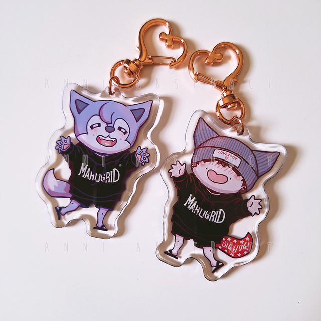 SKZ | "BIG HUUUG!!1" Doublesided Acrylic Charm ✿
