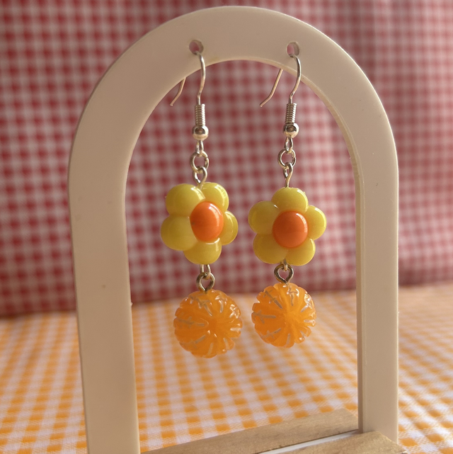 Pendientes Mandarina
