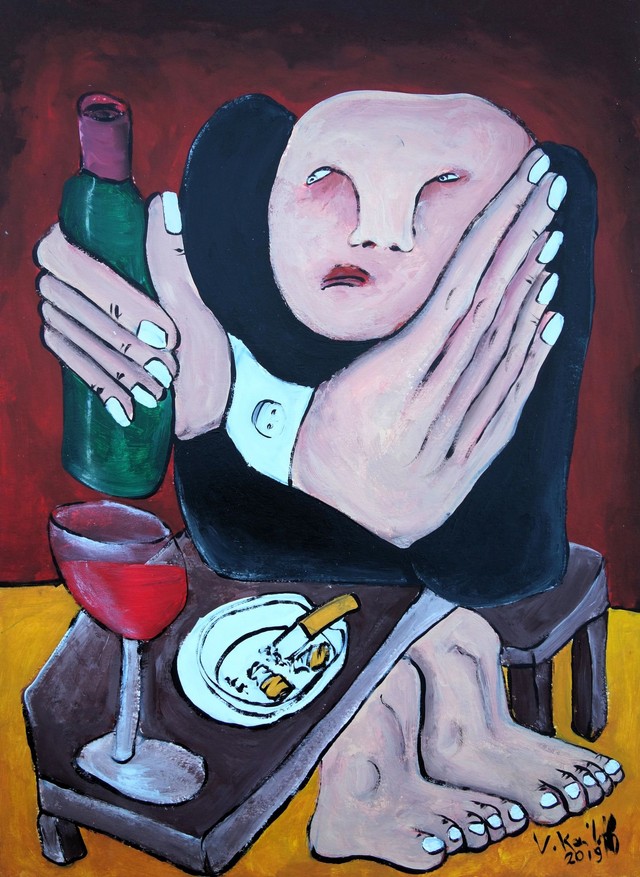 Moment éternel d'une solitude