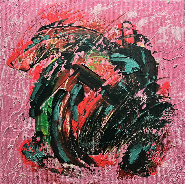 14. Inside my Head 25x25cm / 10x10”