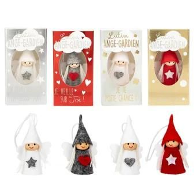 Lutin De Noël Dans Boîte