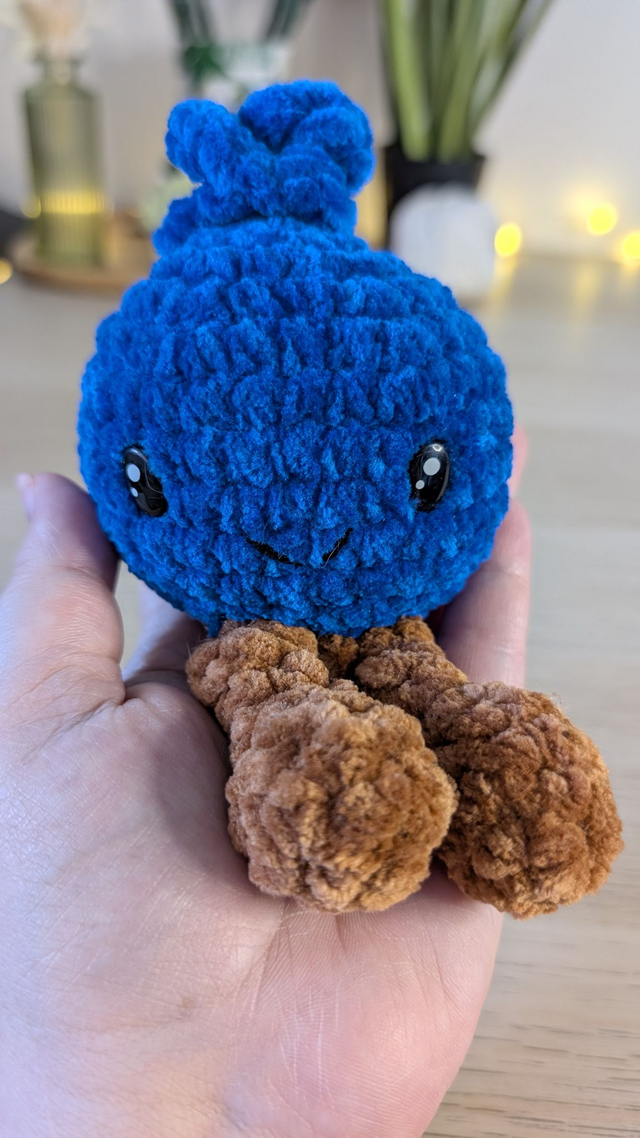 Bleuette - Amigurumi myrtille fait main , amigurumi fruit