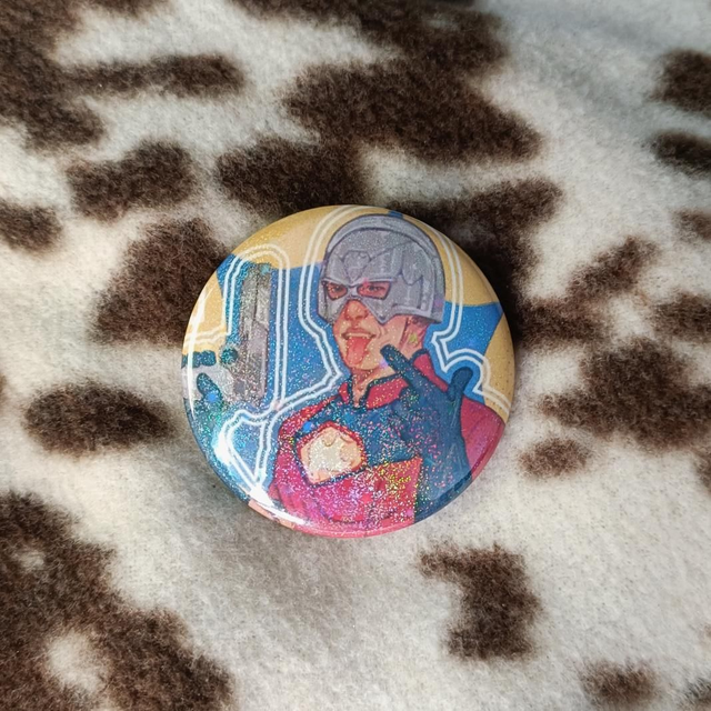 peace made - pin badge