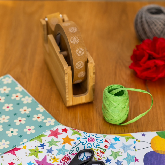 Bamboo Tape Dispenser (24mm)