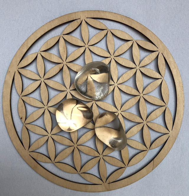 Pierre roulée en Cristal de Roche