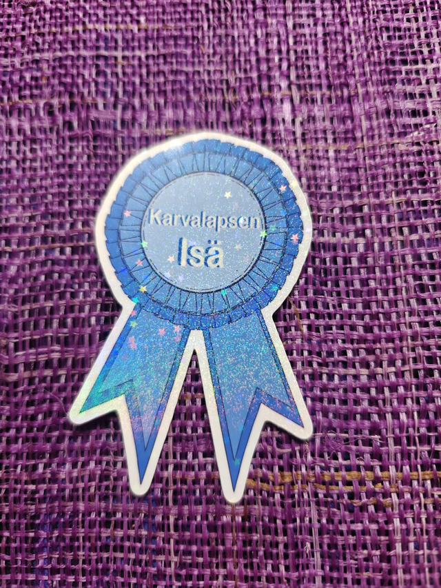 Karvalapsen isä sticker