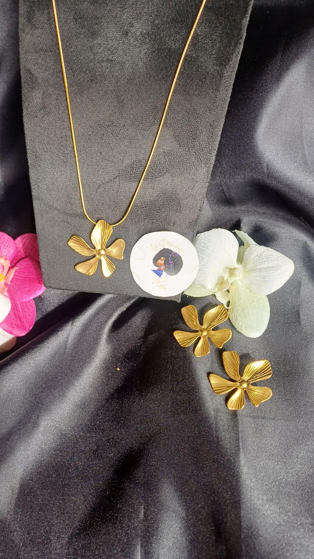 Parure Vanilla Doré