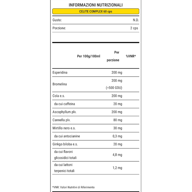 CELITE COMPLEX 60 cps
