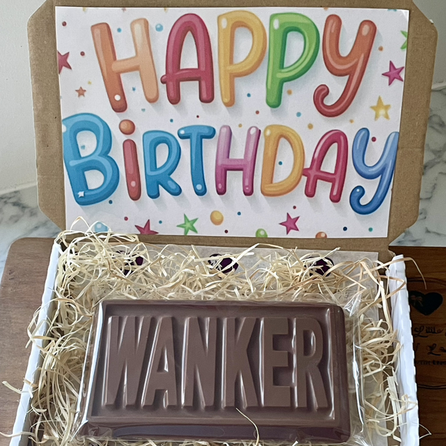 Personalised Rude Sweary Chocolate Bar 