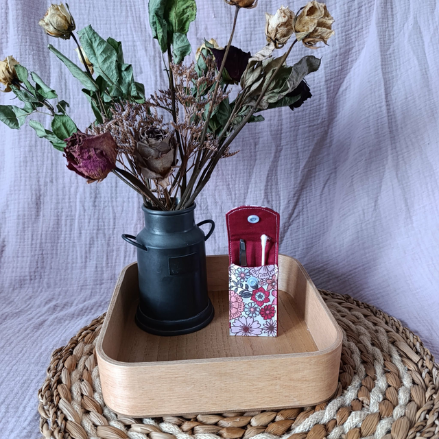 Petite Pochette Fleurs Vintage