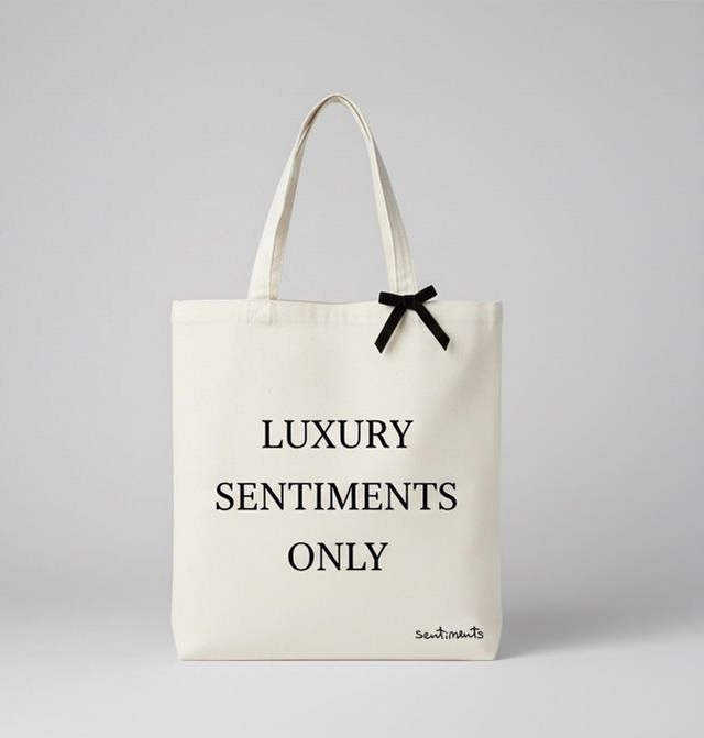 Vászontáska - Luxury Sentiments Only