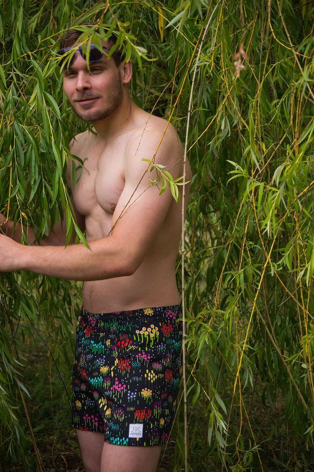 Caleçon "Jardin russe"