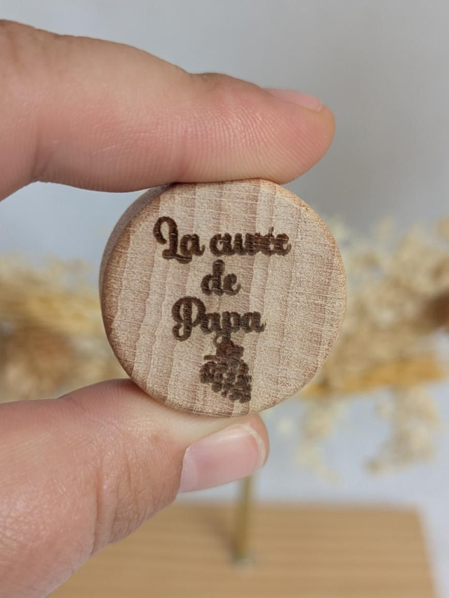 Bouchon de bouteille de vin - la cuvée de papa