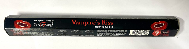 Stamford Incense Sticks - Vampire&#039;s Kiss