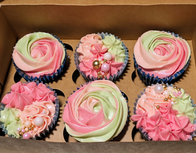 Cupcakes, box of 6