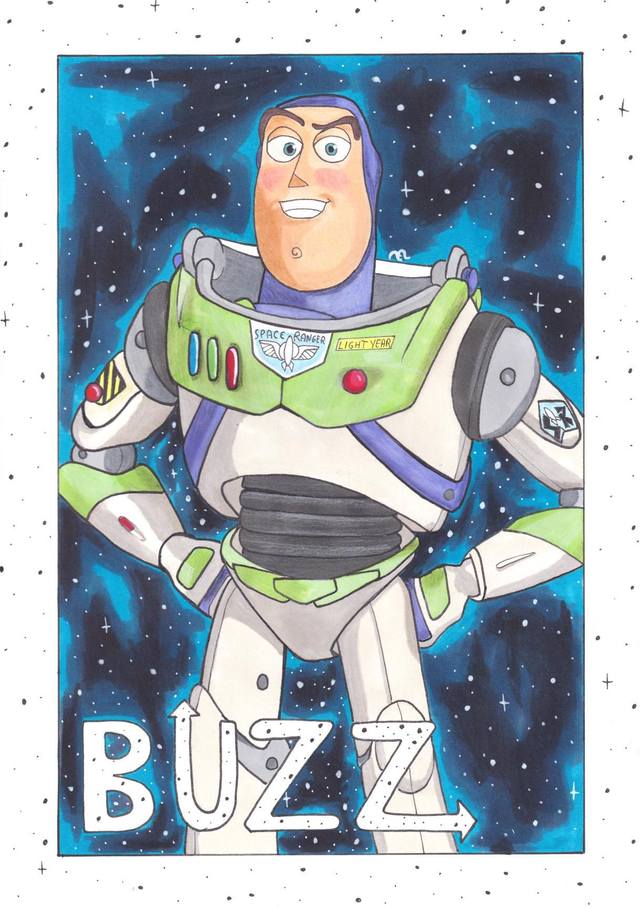 Print Toy Story - Buzz l&#039;éclair 