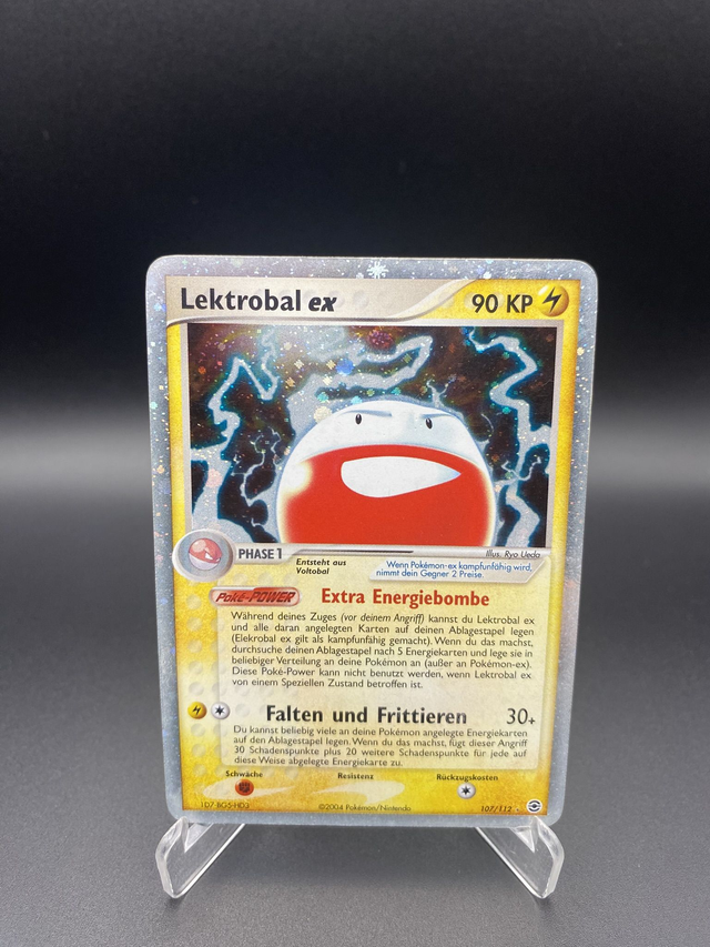 Lektrobal EX (107/112) EX Feuerrot & Blattgrün - Excellent - DE - Ultra Rare