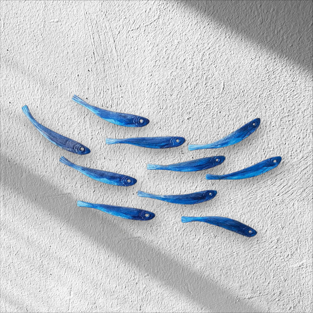 Art Fish Set of 10pcs Middy