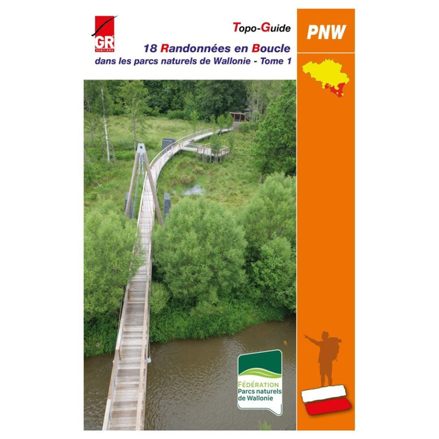 Topo-Guide GR RB PNW Parcs naturels de Wallonie Namur Luxembourg
