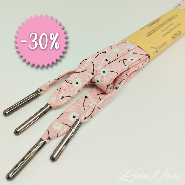 TĒNEHI Les lacets en tissu