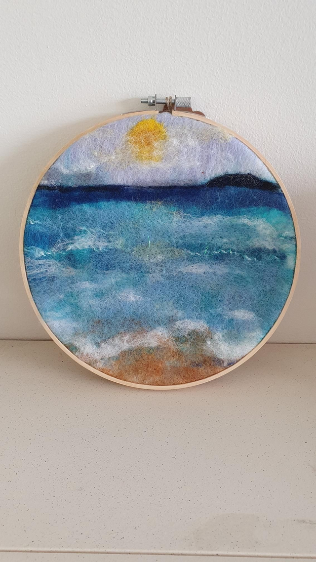 Sea Scene hoop
