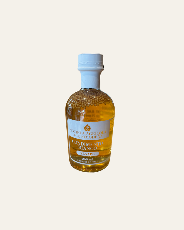 VINAIGRE BLANC GRAINES DE MOUTARDE 250 ML
