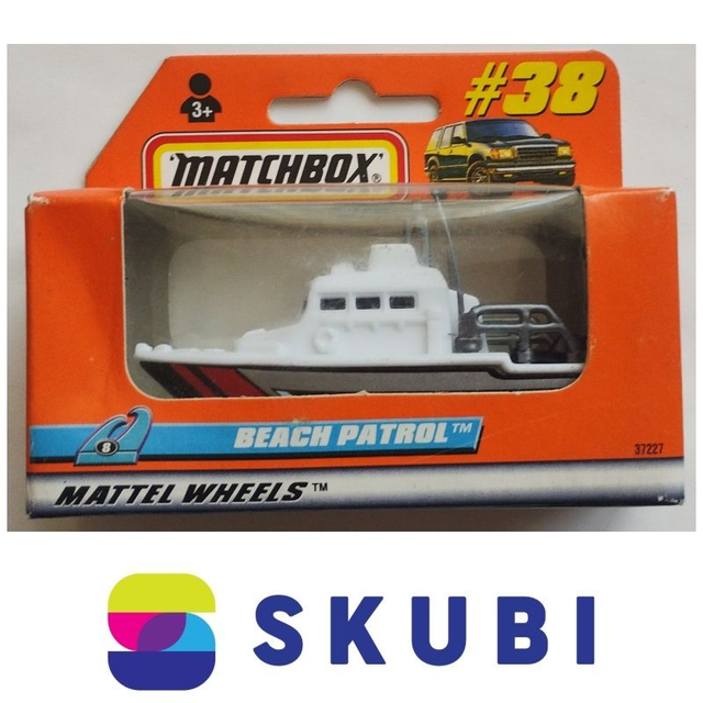 Beach Patrol - Mattel Wheels - Matchbox 1998 #38 - Originální krabička

