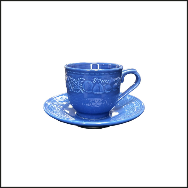 TASSES A CAFÉ VINTAGE X3