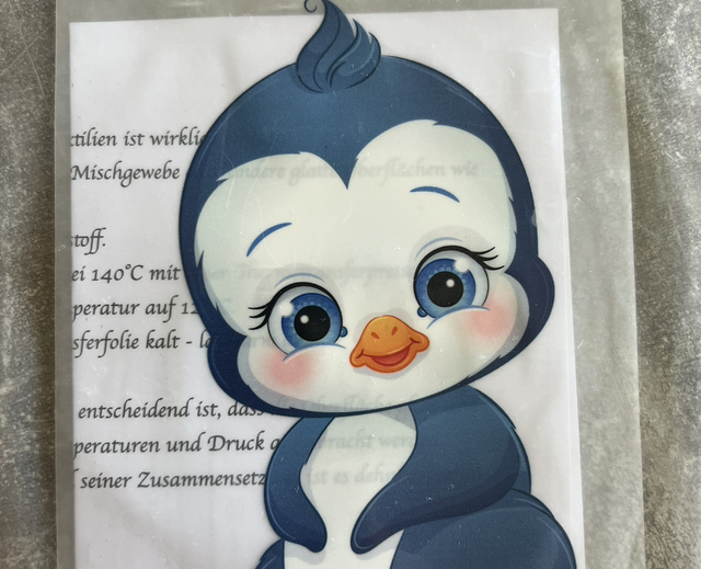 Baby Pinguin 16x13cm   