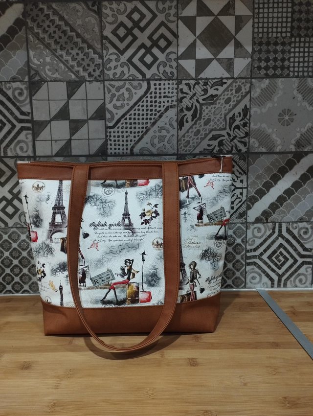 Sac à main cabas artisanal