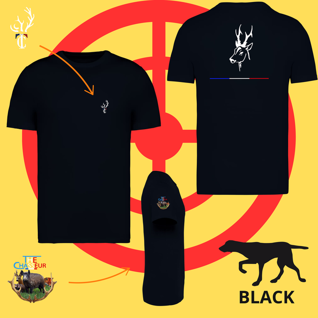 T-shirt écoresponsable unisexe Marquage BROCARD