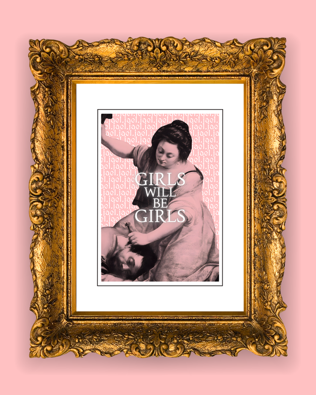 Card "Girls will be Girls" 