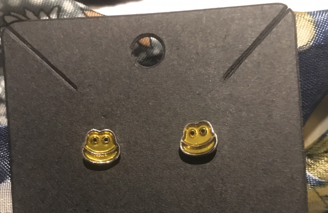 Children Yellow Earrings - CYE10