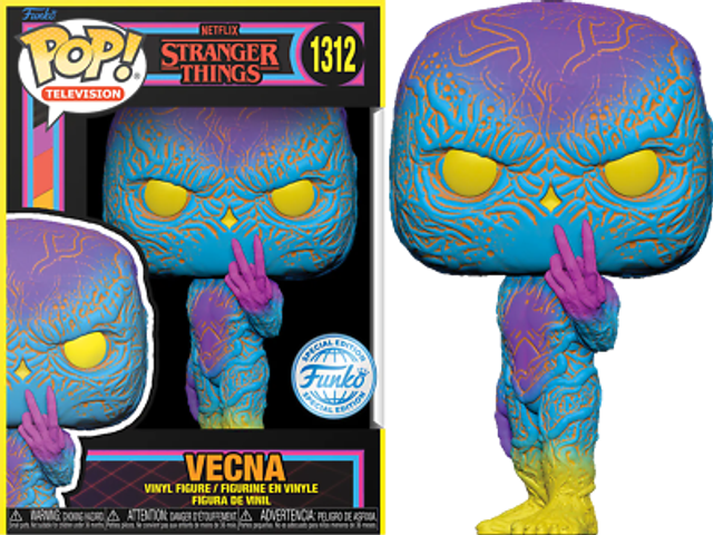 Stranger Things: Vecna (Blacklight) Pop! #1312