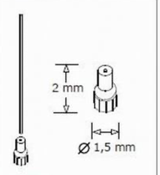 Antenne 60, 70, 80er Jahre Tron 1:43 