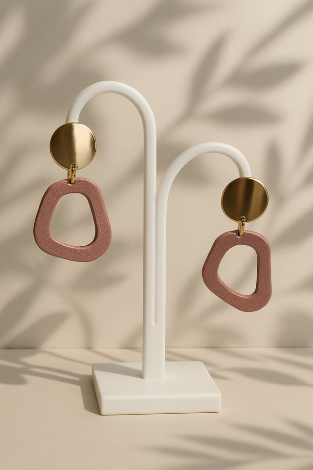 Boucle d&#039;oreilles &quot;Les asymétriques&quot;