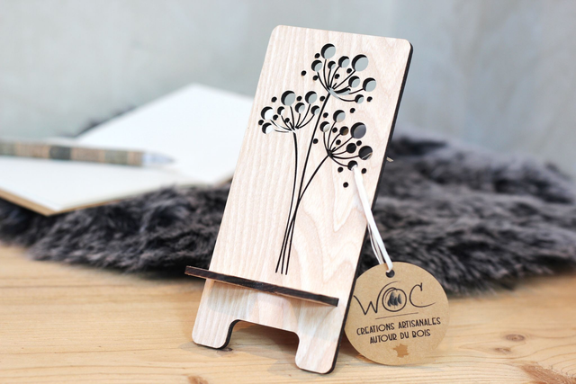 Support Smartphone - Modèle Bouquet de Fleurs