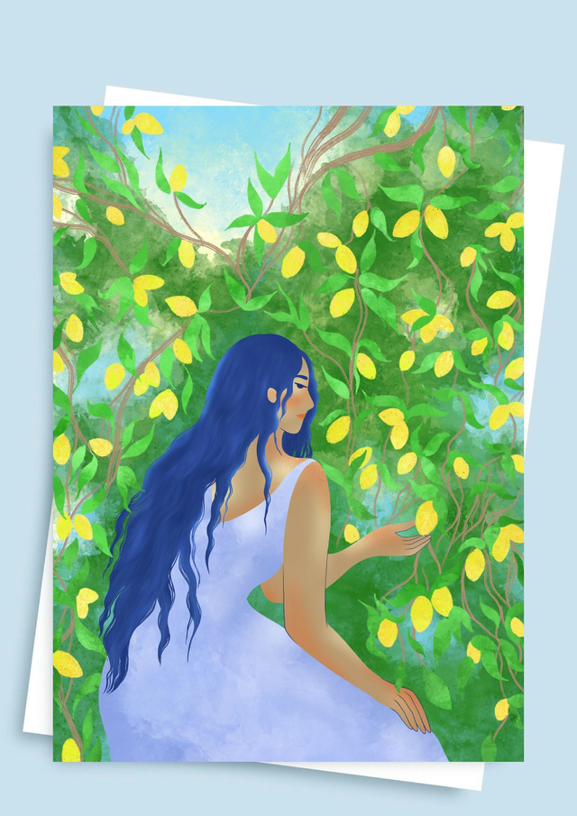 Carte postale Les Citronniers