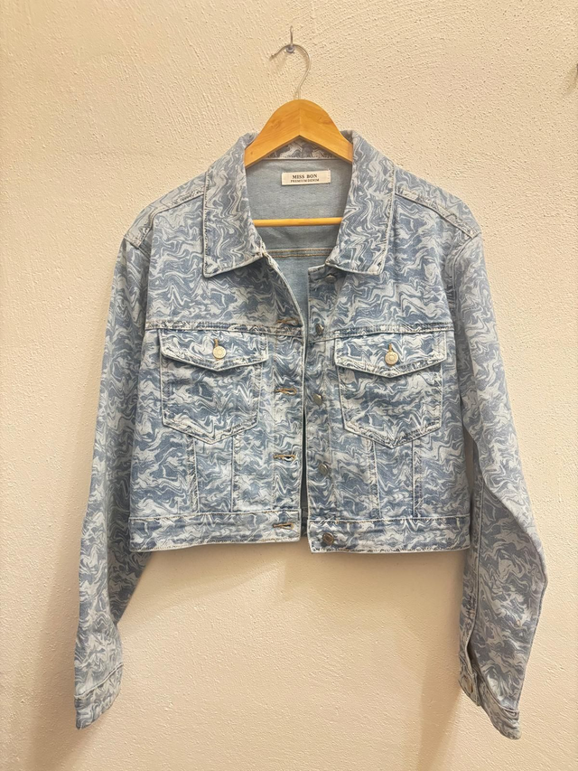 GIUBBINO JEANS OVERSIZE