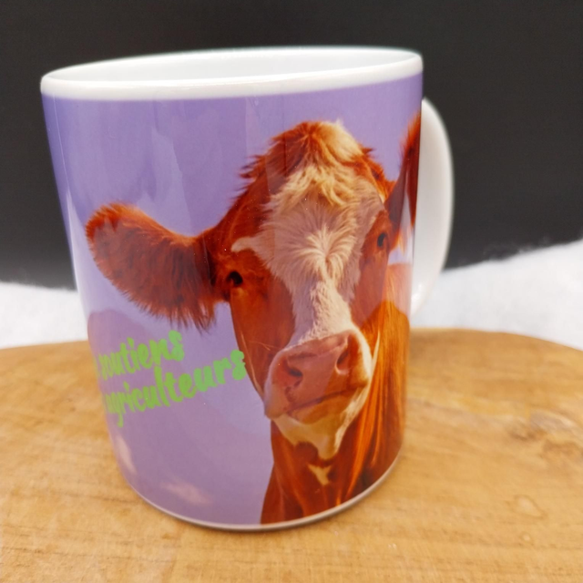 Mug "je soutiens les agriculteurs "