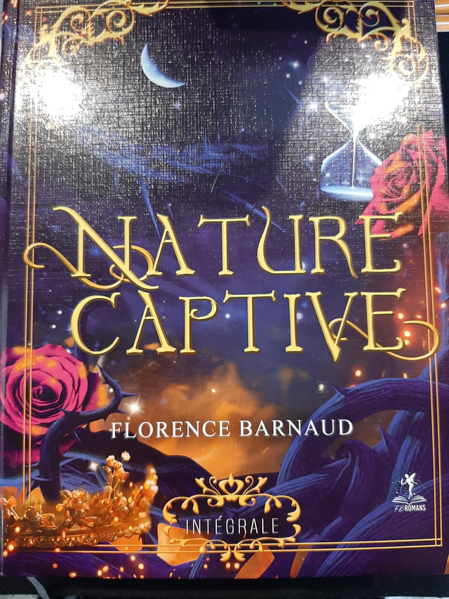 Nature Captive intégrale relié+jaspage uni pailleté