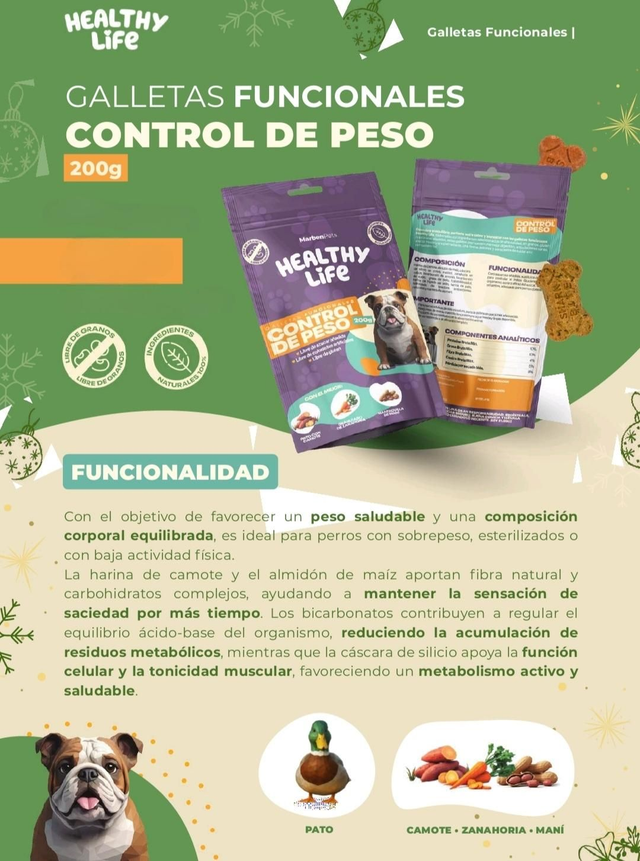 Galletas control de peso 