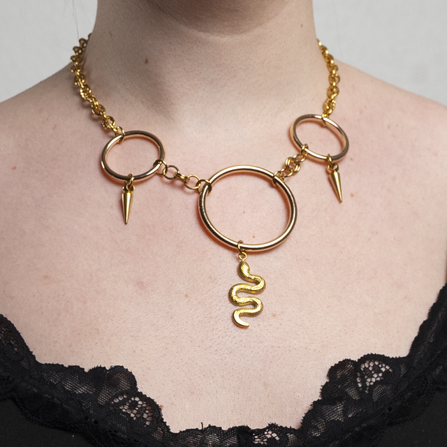 Perséphone - Collier doré